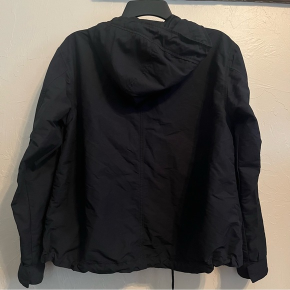EVERLANE The ReNew Water-Resistant Hooded Windbreaker in Dark Navy Sz S - Picture 8 of 13